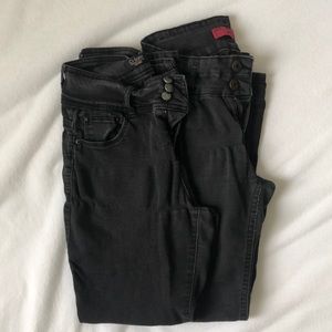 Ci Sono & Wax Jean Set 2 high-waisted black jeans bundle